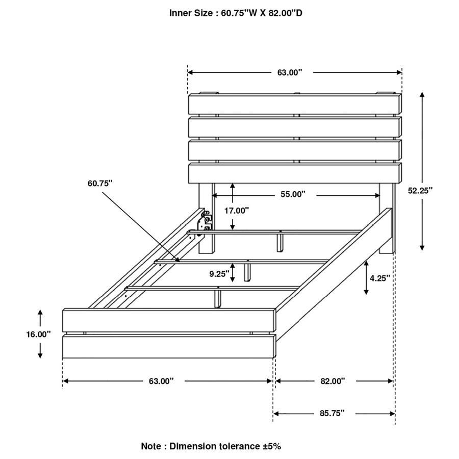 Marion - Panel Bed