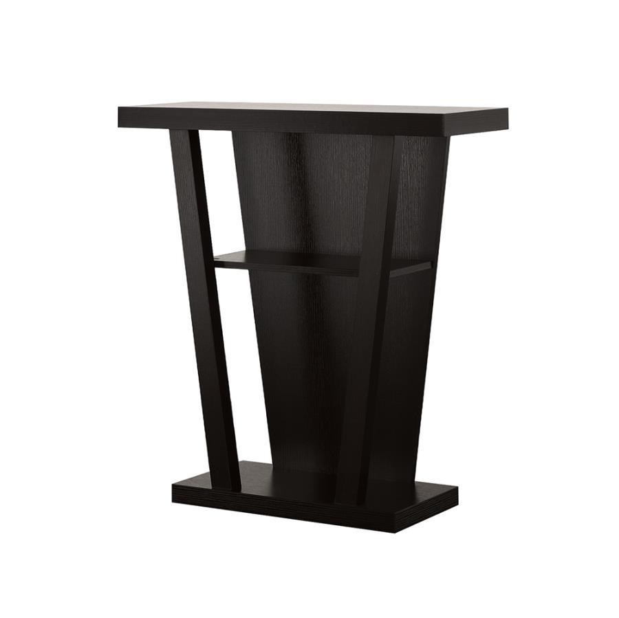Evanna - 2-Shelf Console Table - Brown