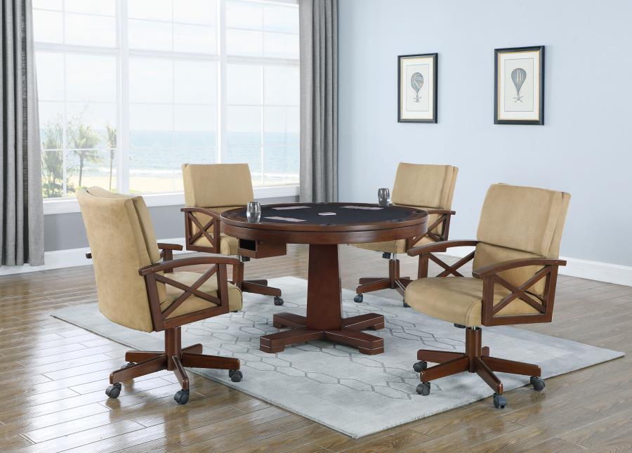 Marietta - Game Table - Brown