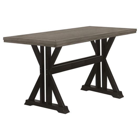 Bairn - Trestle Counter Height Table - Gray