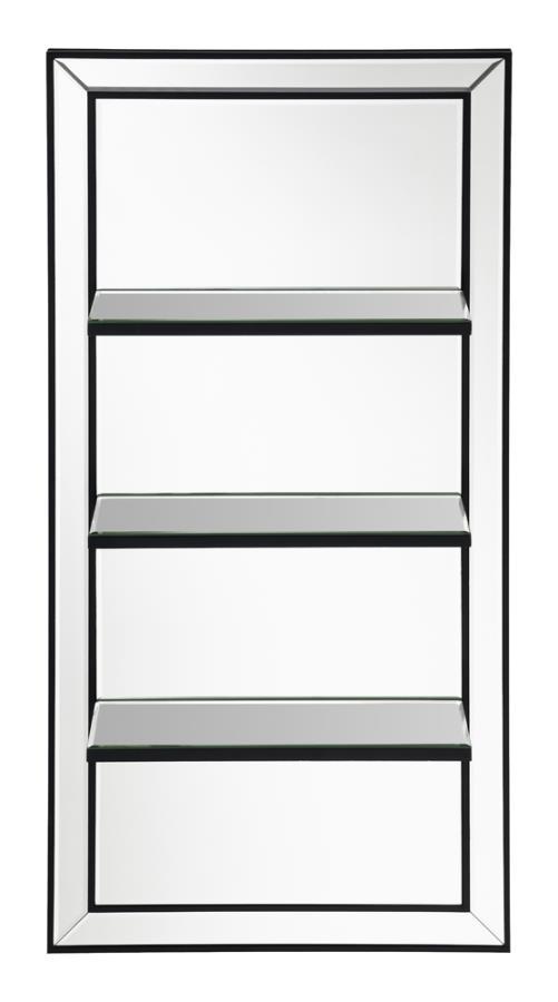 Oriel - 3-Shelf Rectangle Wall Mirror