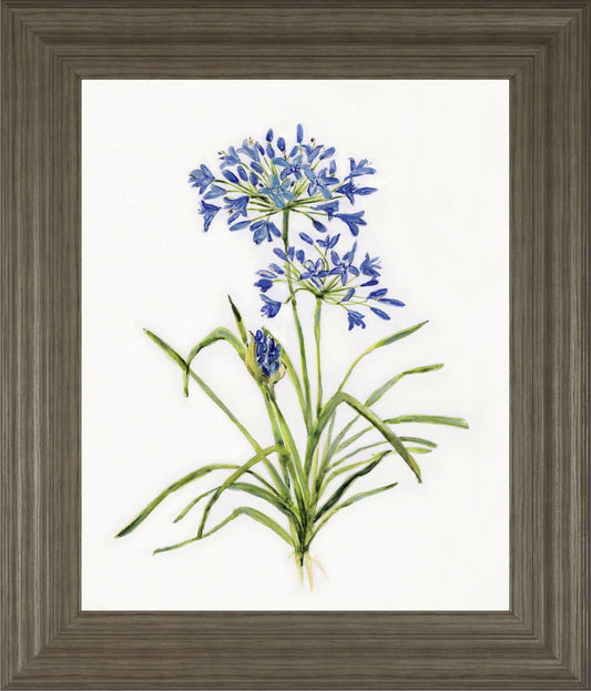 Blue Lively Botanical I By Sally Swatland 22x26 - Blue