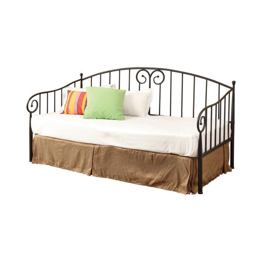 Grover - Twin Metal Day Bed - Black