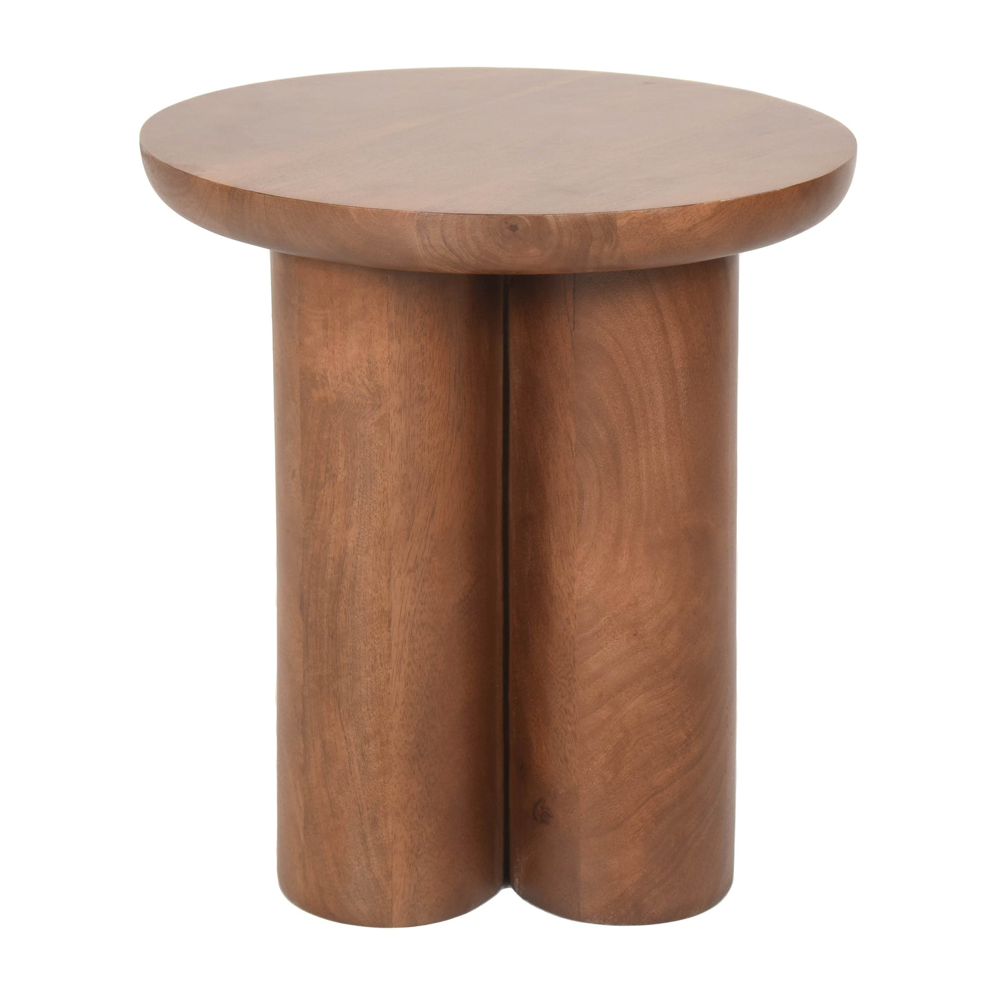 Wood Scandinavian Side Table 18" - Brown