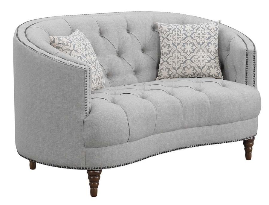 Avonlea - Upholstered Sloped Arm Loveseat