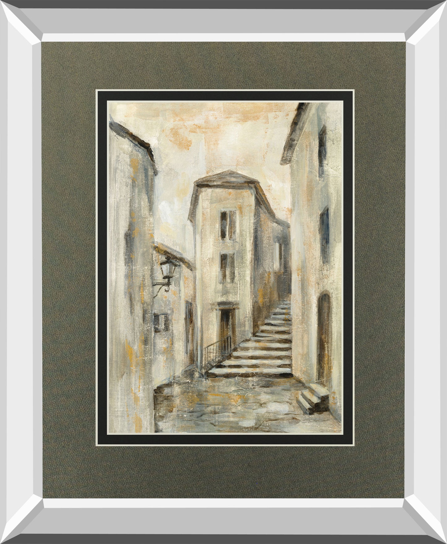 European Village I V2 By Silvia Vassileva Mirrored Frame