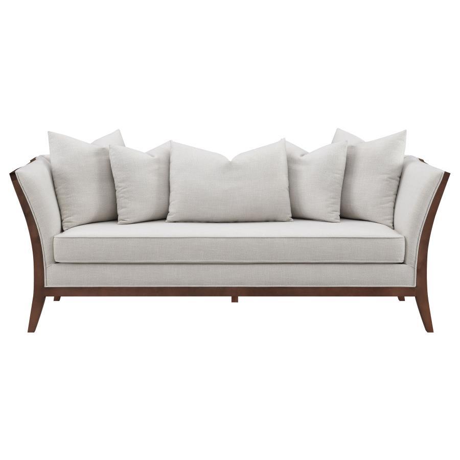 Lorraine - 2 Piece Living Room Set (Sofa And Loveseat) - White