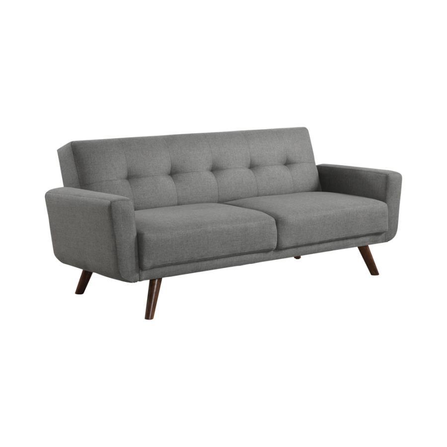 Hilda - Tufted Upholstered Sofa Bed - Gray