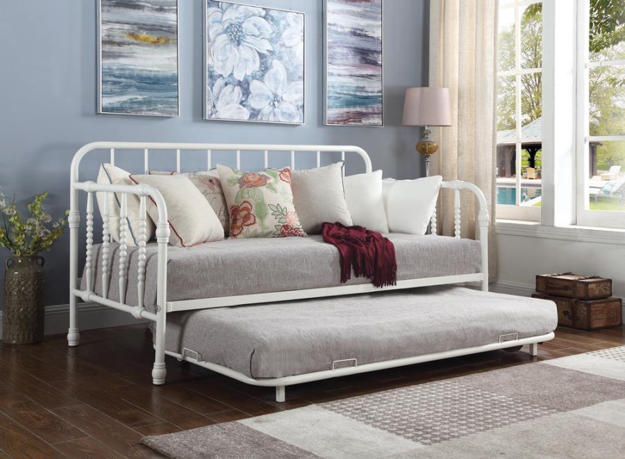 Coaster - Metal Daybed with Trundle