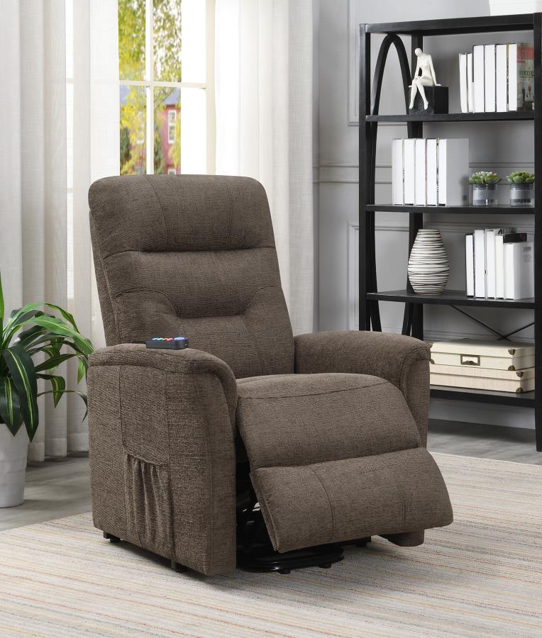 Henrietta - Power Recliner - Brown