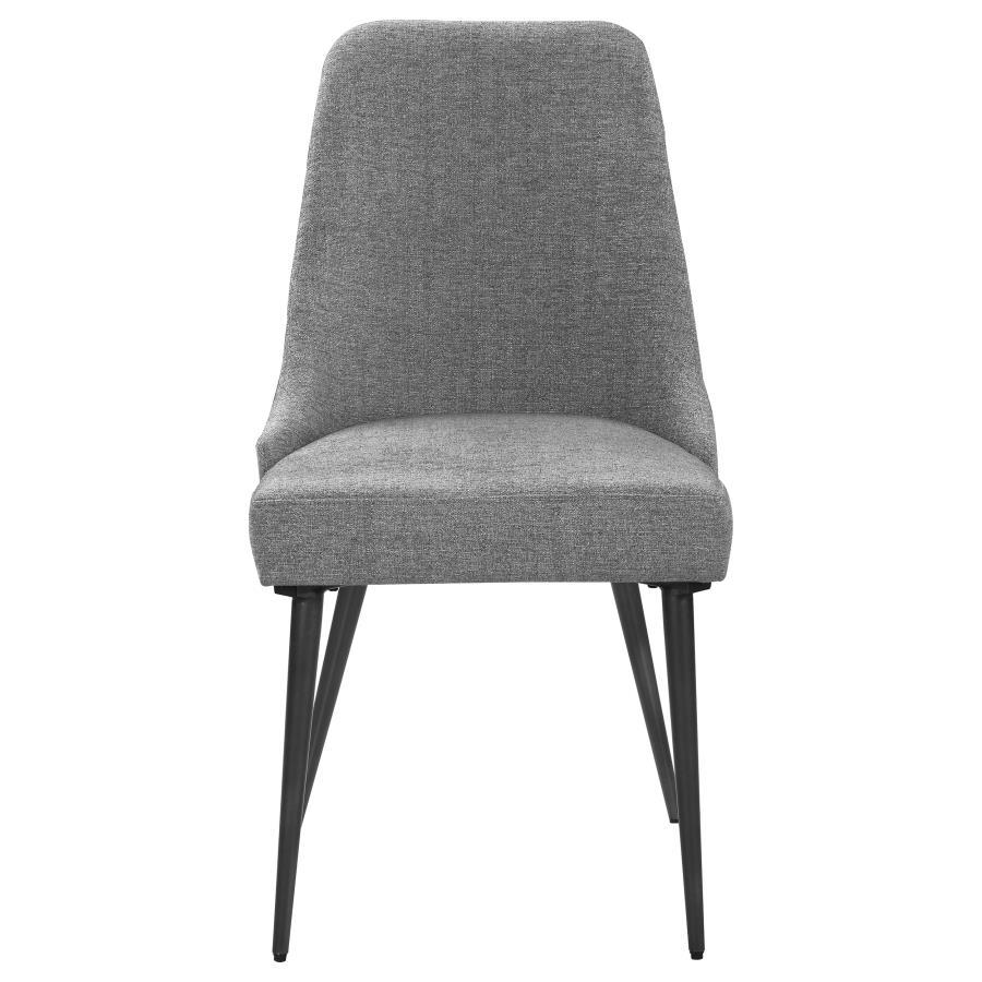 Alan - Upholstered Dining Chair (Set of 2) - Gray