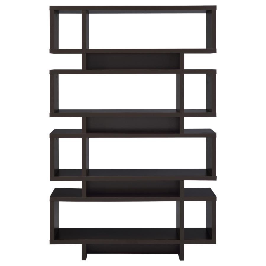 Coaster - 4-tier Open Back Bookcase