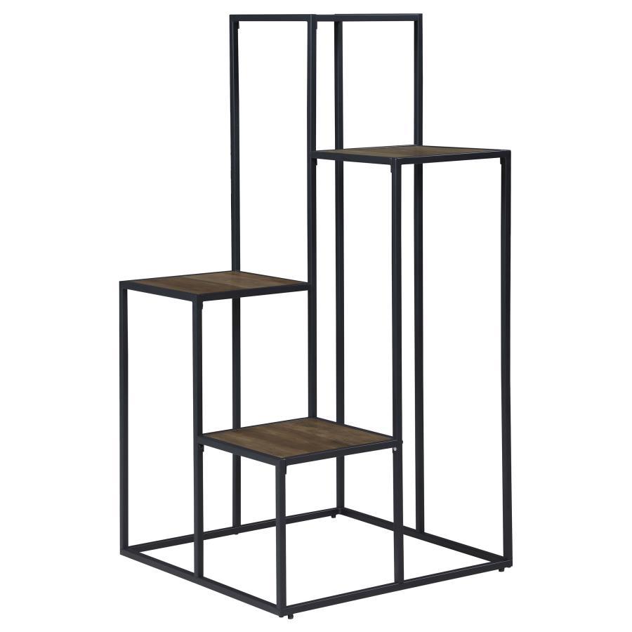 Rito - 4-tier Display Shelf - Brown