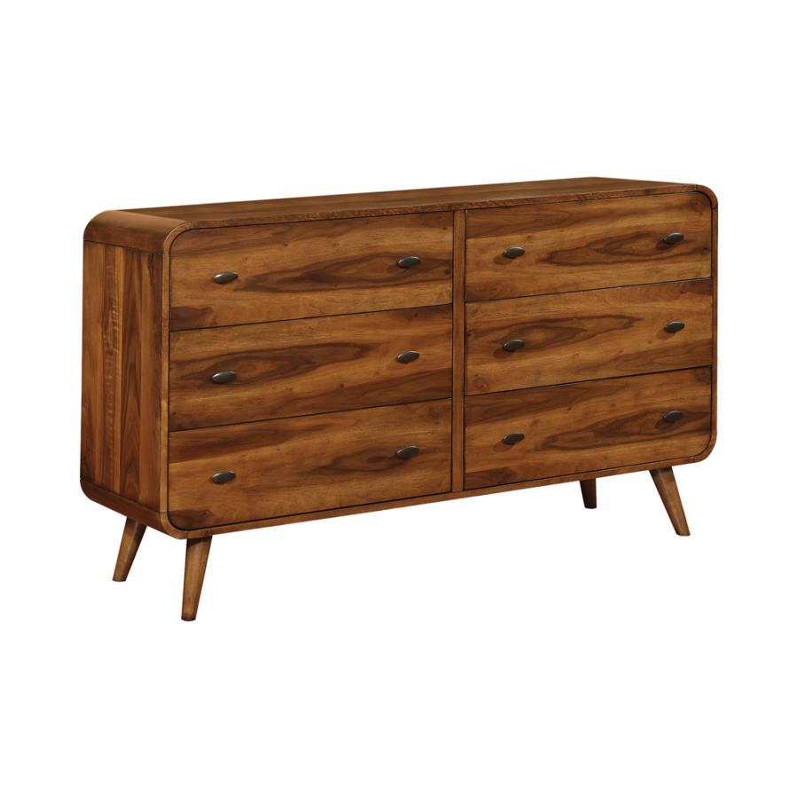 Robyn - 6-Drawer Dresser - Brown