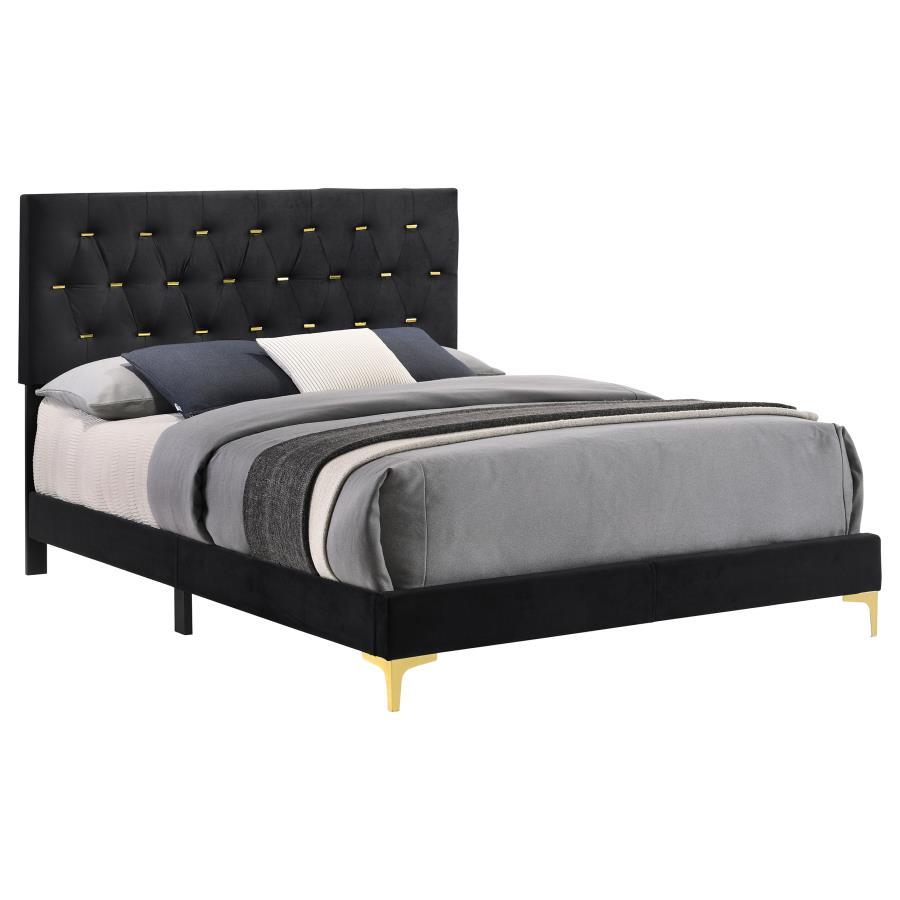 Kendall - California King Bed - Black