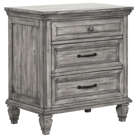 Avenue - Nightstand - Dark Gray