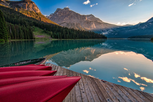 Small - Canoe Dock By James Wheeler