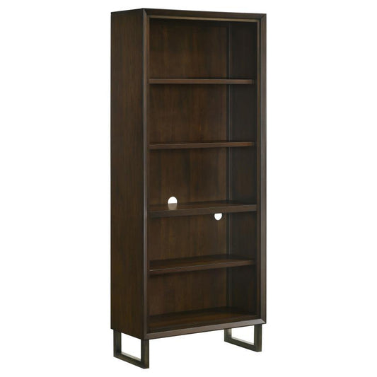 Bookcase Wood - Dark Brown