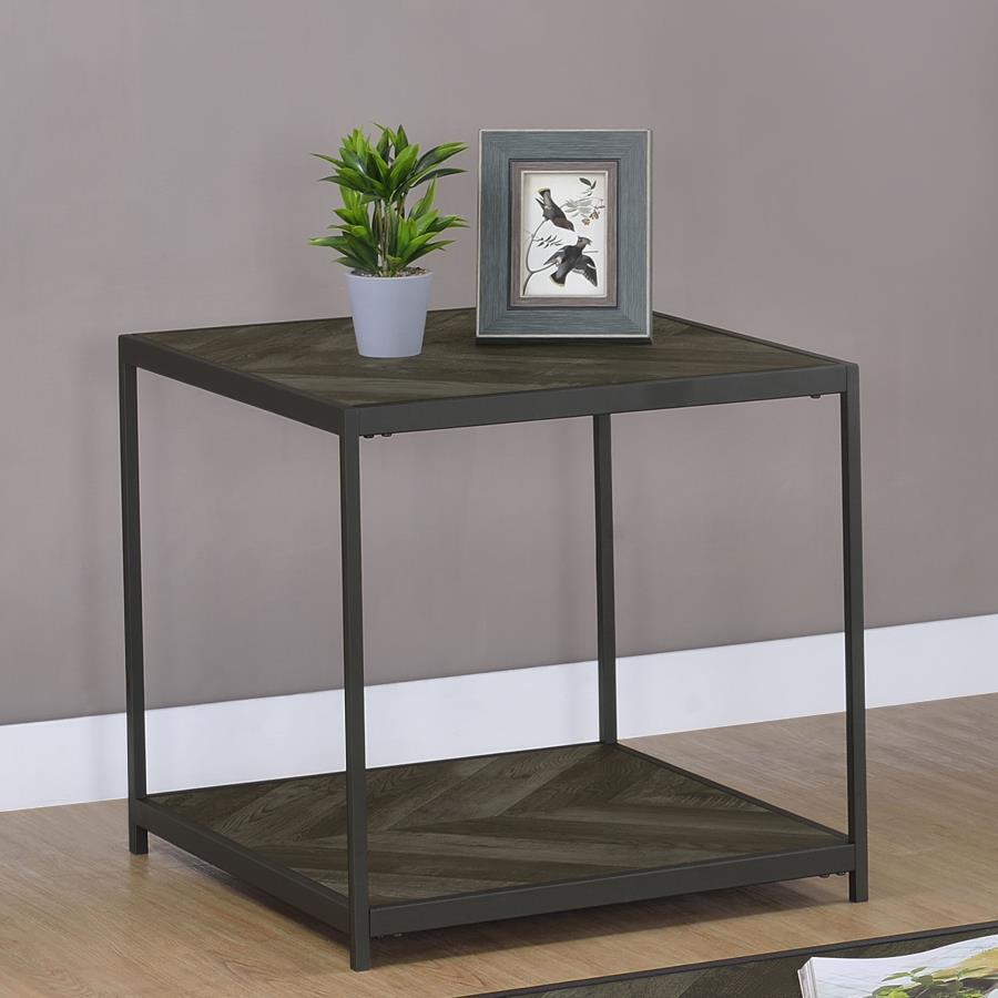 Beckley - End Table - Gray