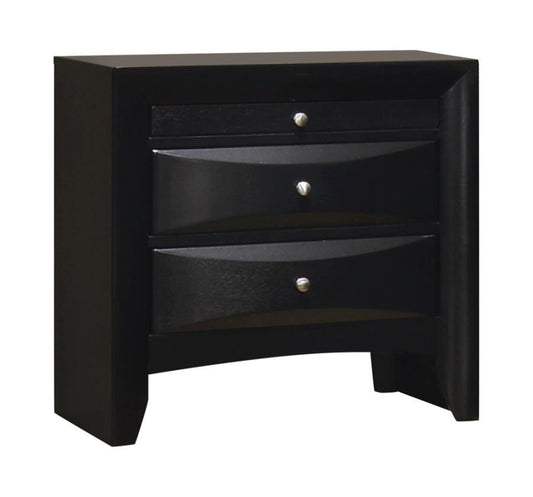 Briana - Nightstand - Black