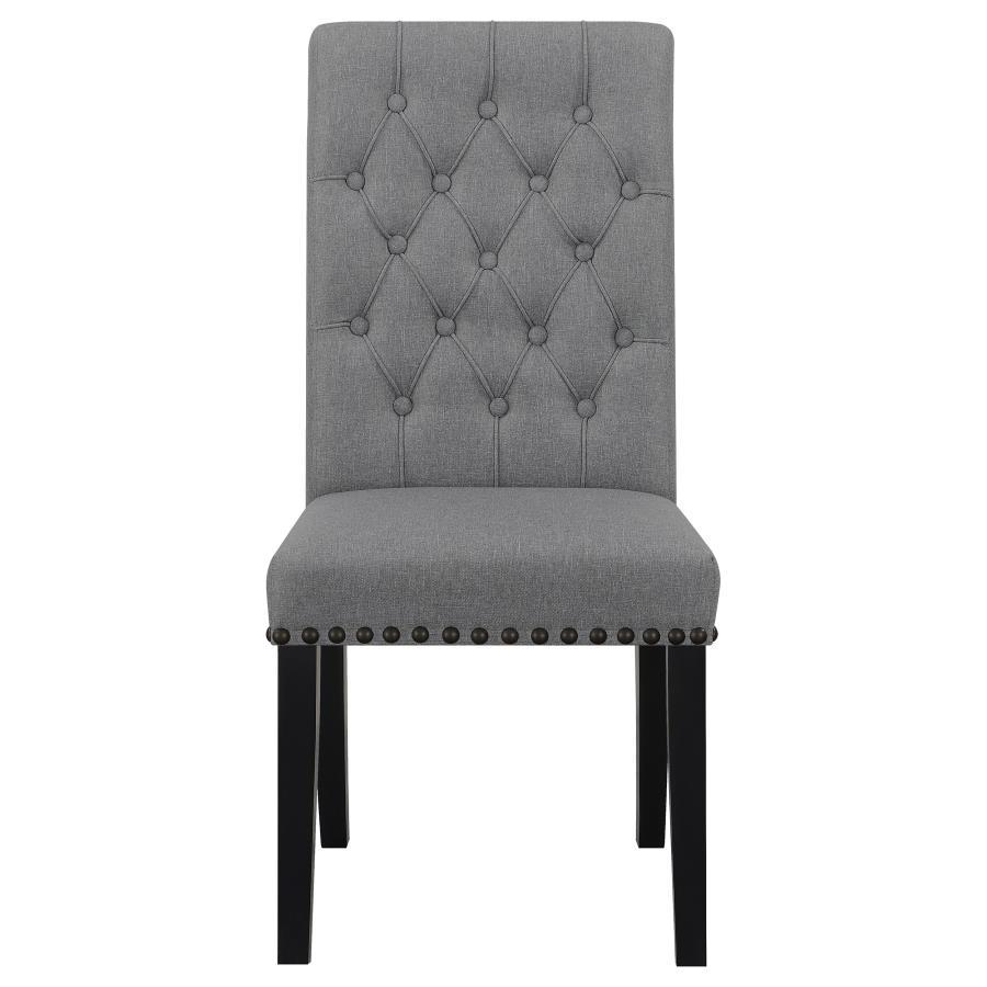 Alana - Upholstered Tufted Side Chairs With Nailhead Trim (Set of 2)