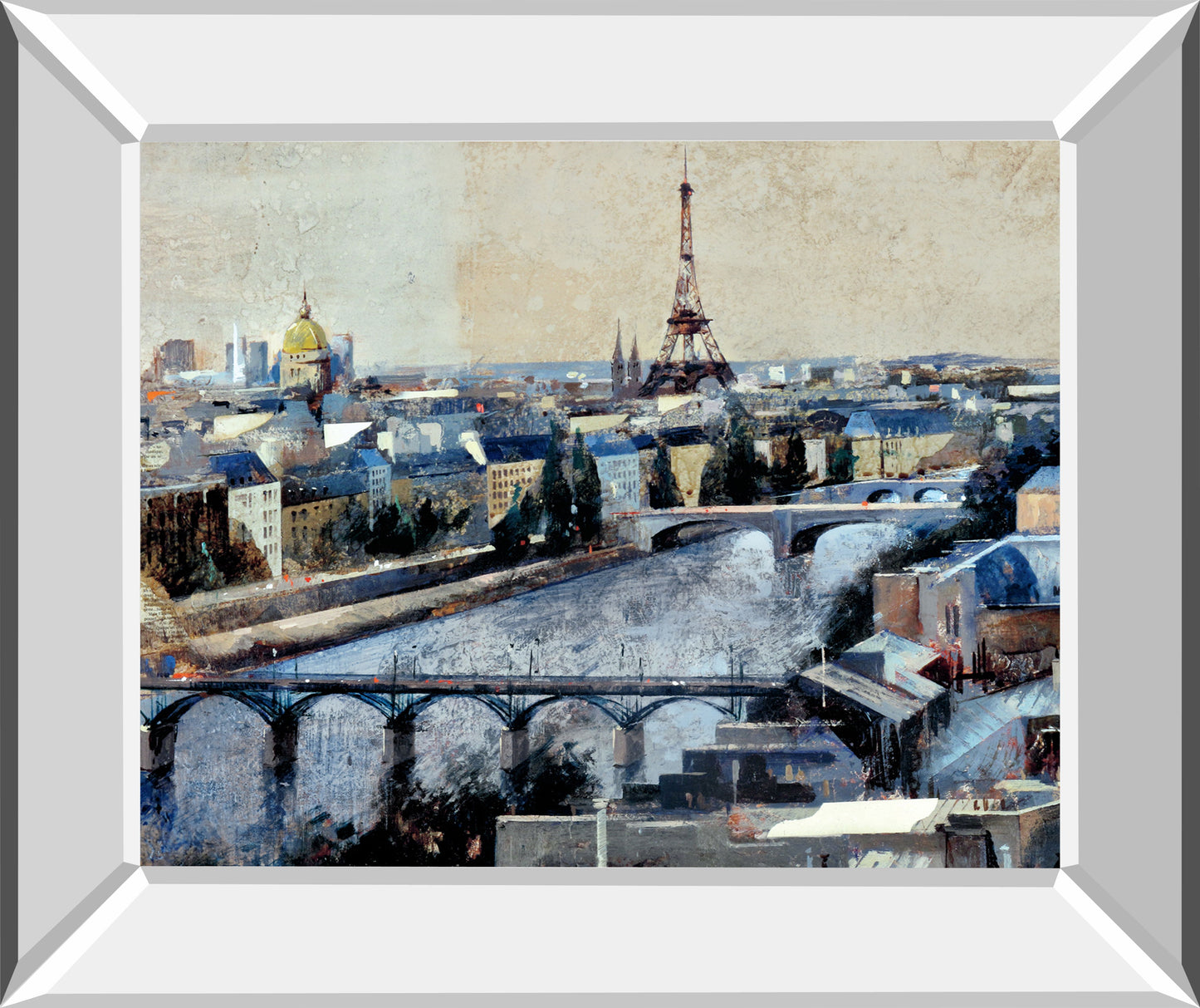 Paris By Marti Bofarull - Mirror Framed Print Wall Art