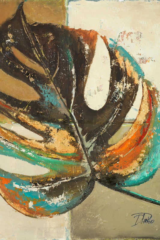 Framed - Contemporary Leaves II By Patricia Pinto