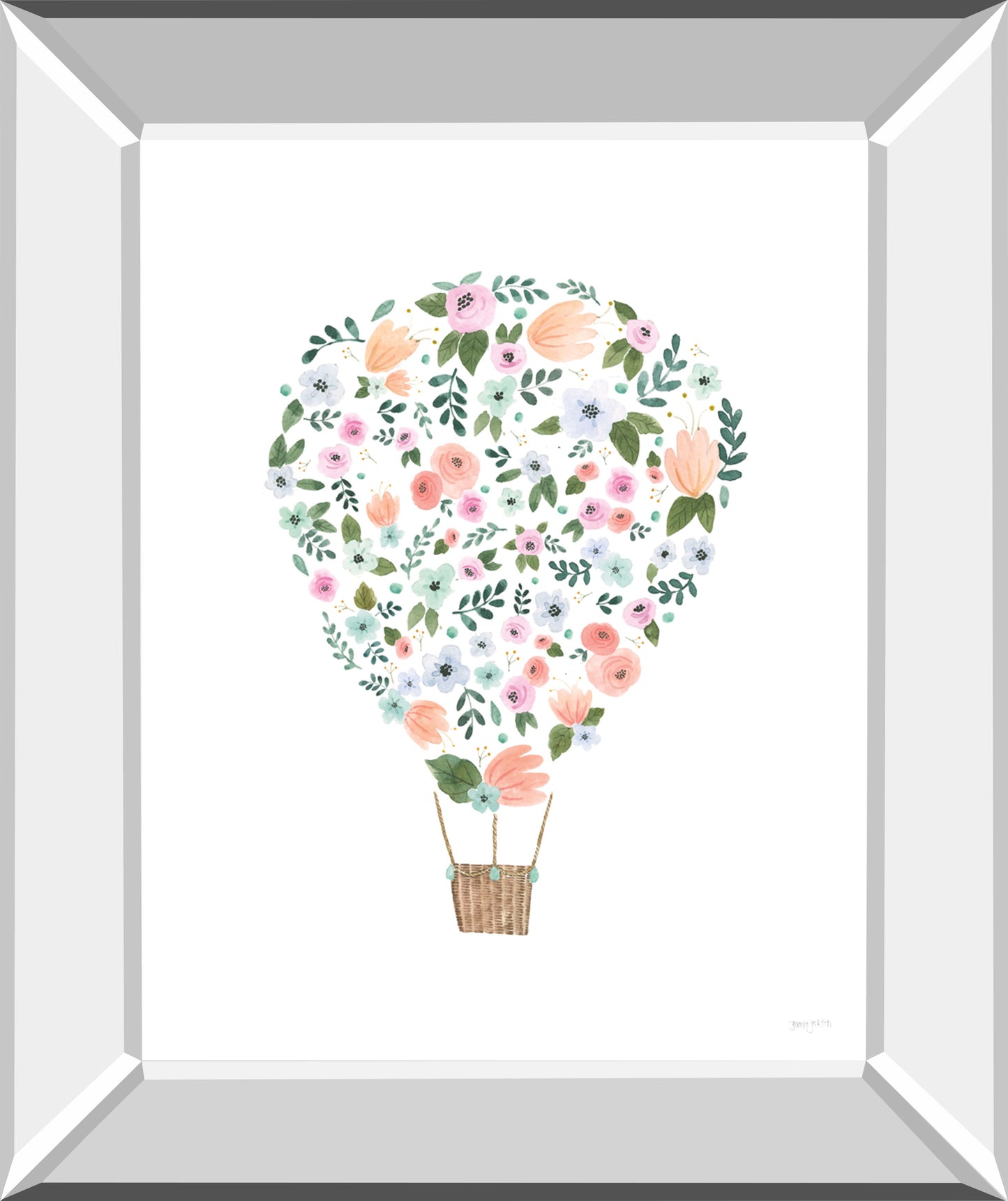 Lets Chase Rainbows VIII By Jenaya Jackson - Mirror Framed Print Wall Art
