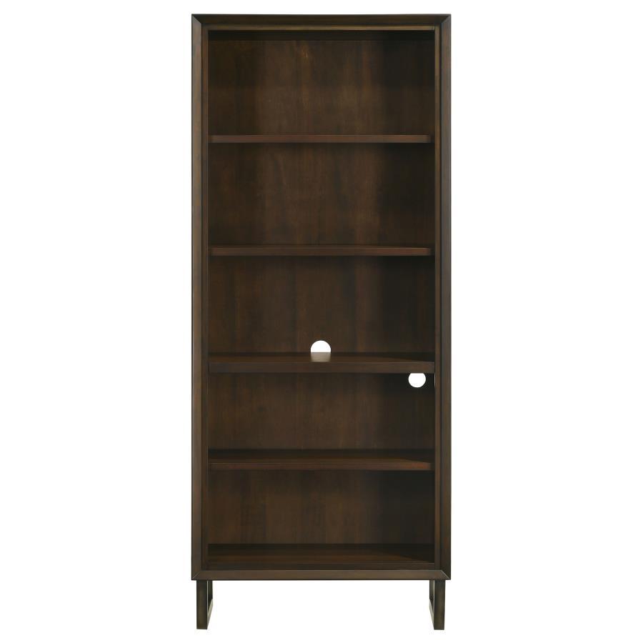 Bookcase Wood - Dark Brown