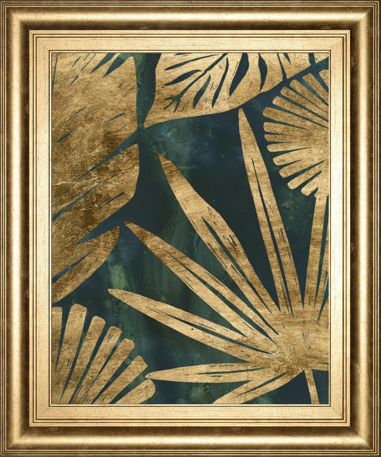 Emerald Jungle I By June Erica Vess 22x26 - Light Brown