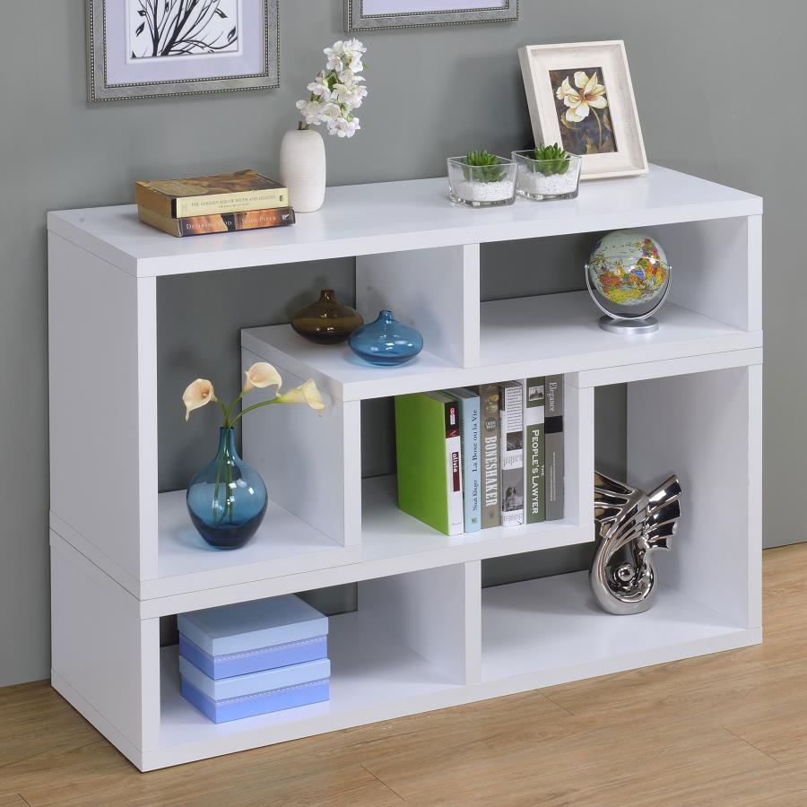 Coaster - Convertible TV Console Bookcase