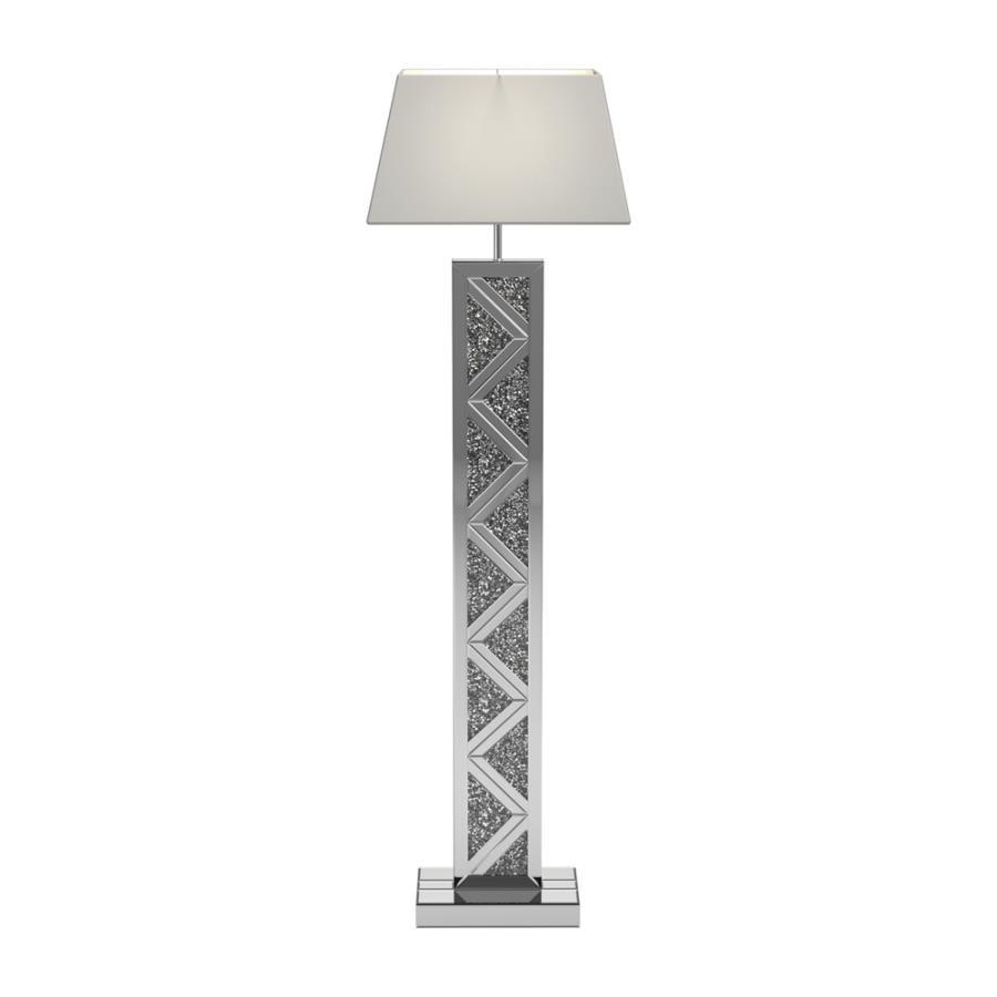 Carmen - Base Floor Lamp - Pearl Silver