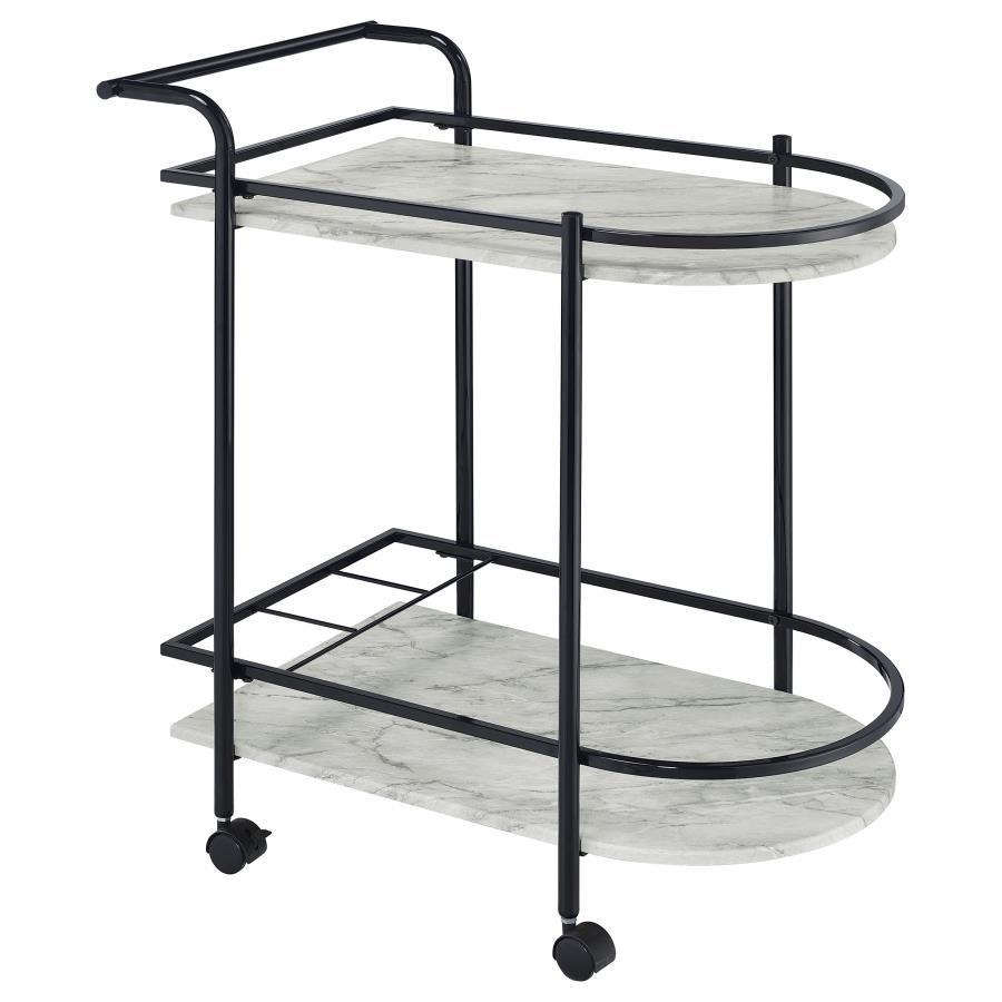 Desiree - Serving Cart - White