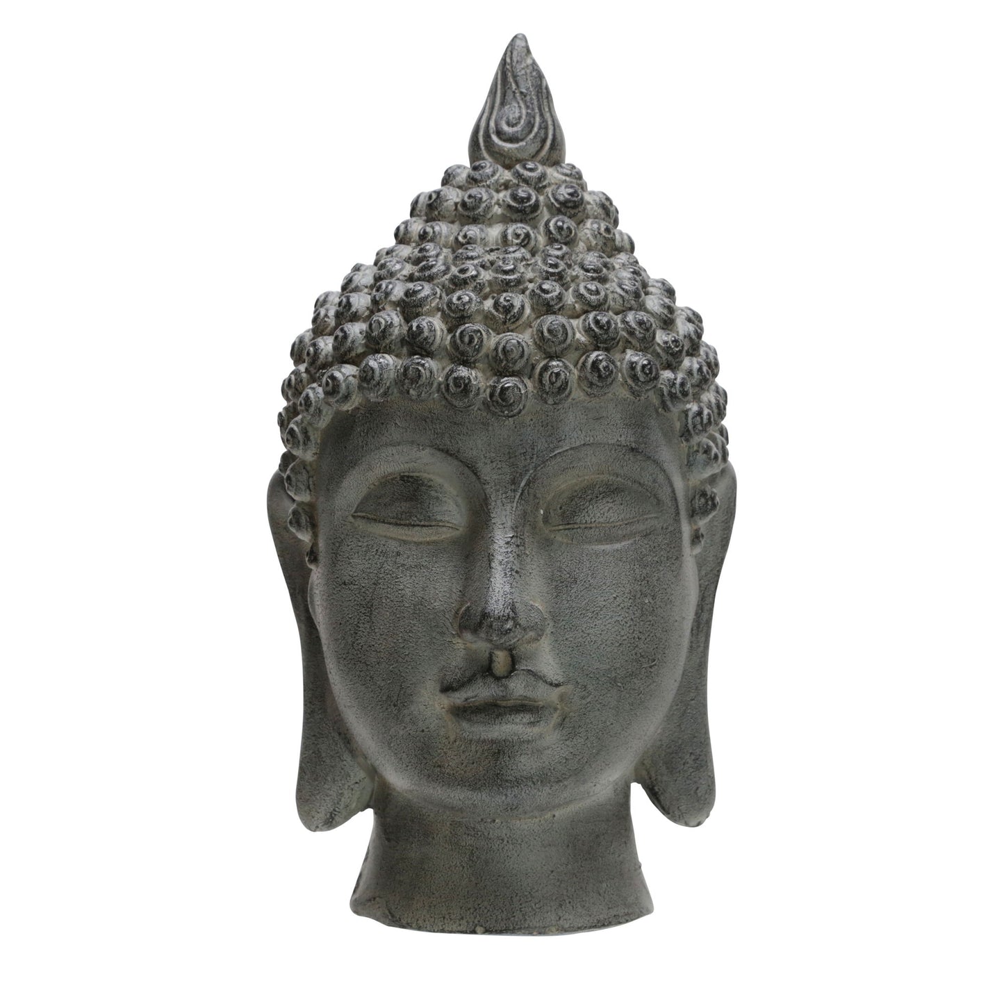 Buddha Head - Gray