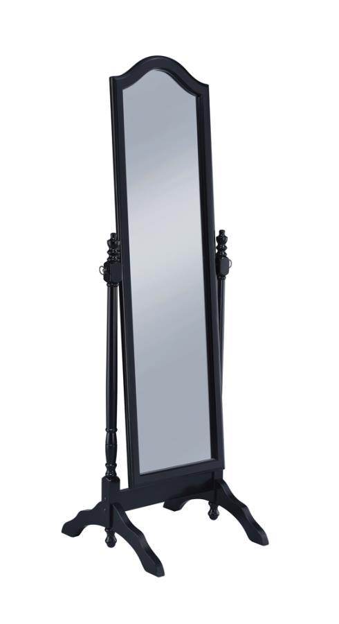 Coaster - Rectangular Cheval Mirror with Arched Top