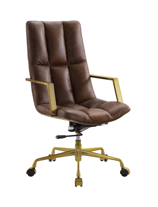 Rolento - Executive Office Chair - Espresso Top Grain Leather