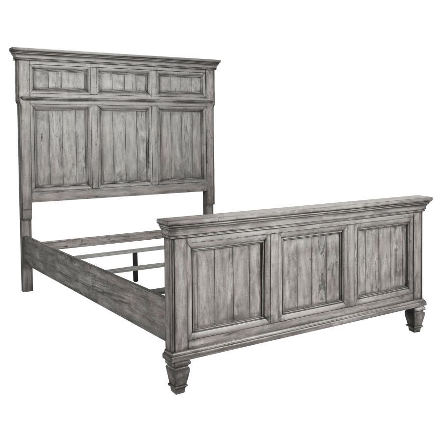 Avenue - Platform Bed - King - Dark Gray