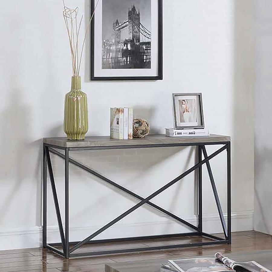 Birdie - Rectangular Sofa Table - Black