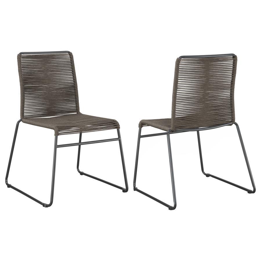 Jerome - Woven Chair (Set of 2) - Light Brown