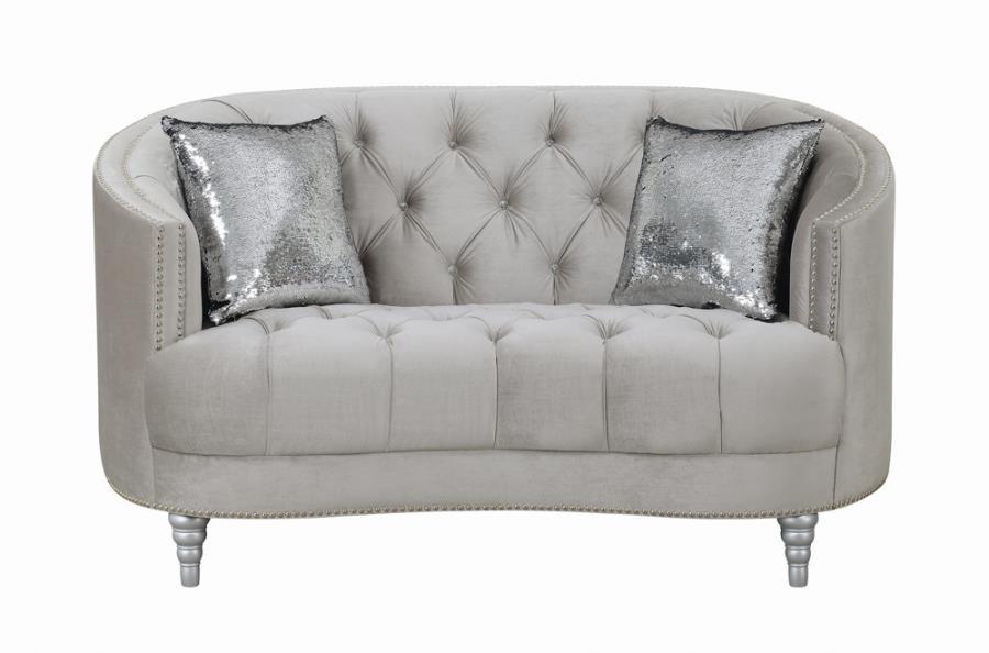 Avonlea - Upholstered Sloped Arm Loveseat