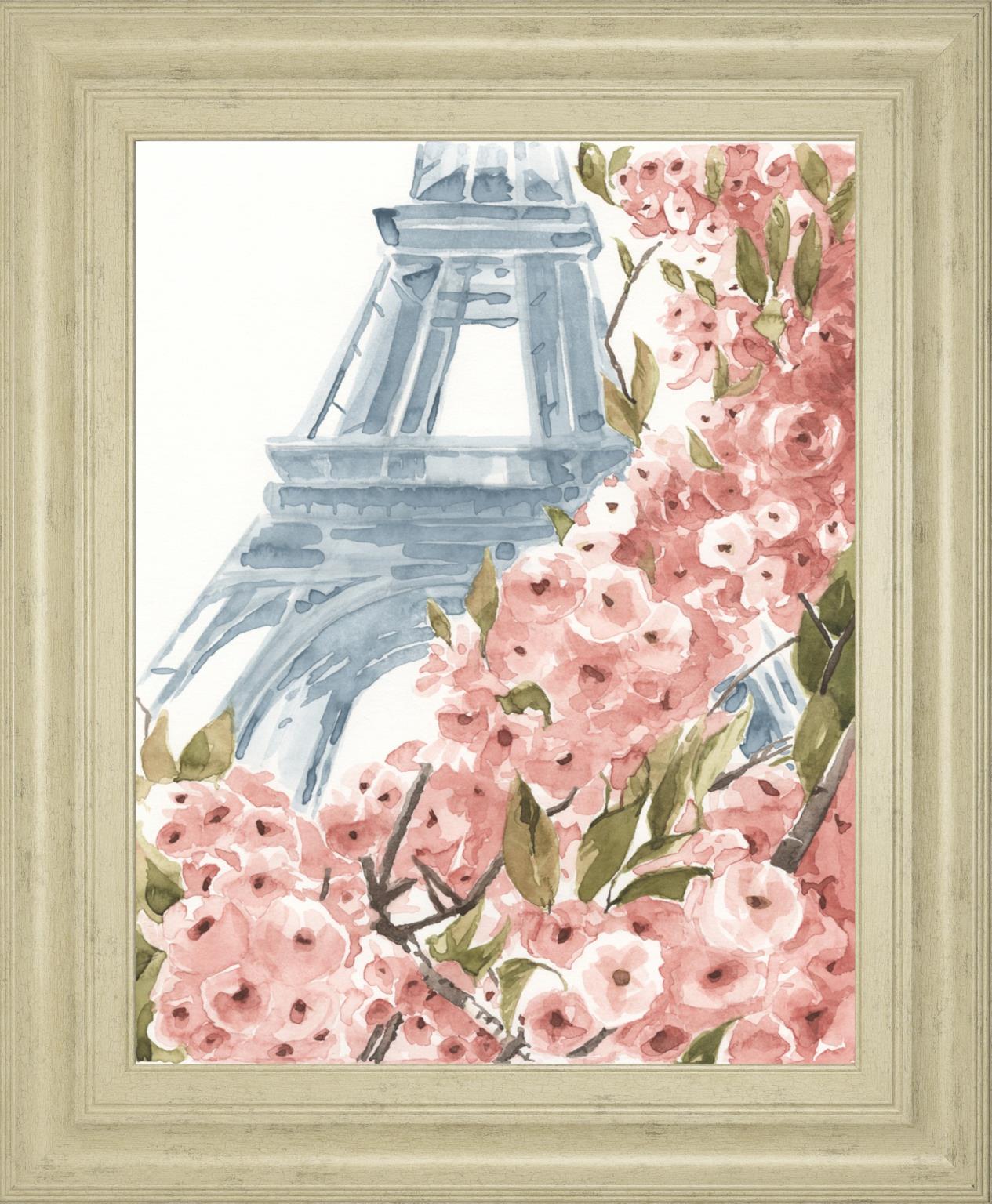 Paris Cherry Blossoms II By Annie Warren 22x26 - Pink