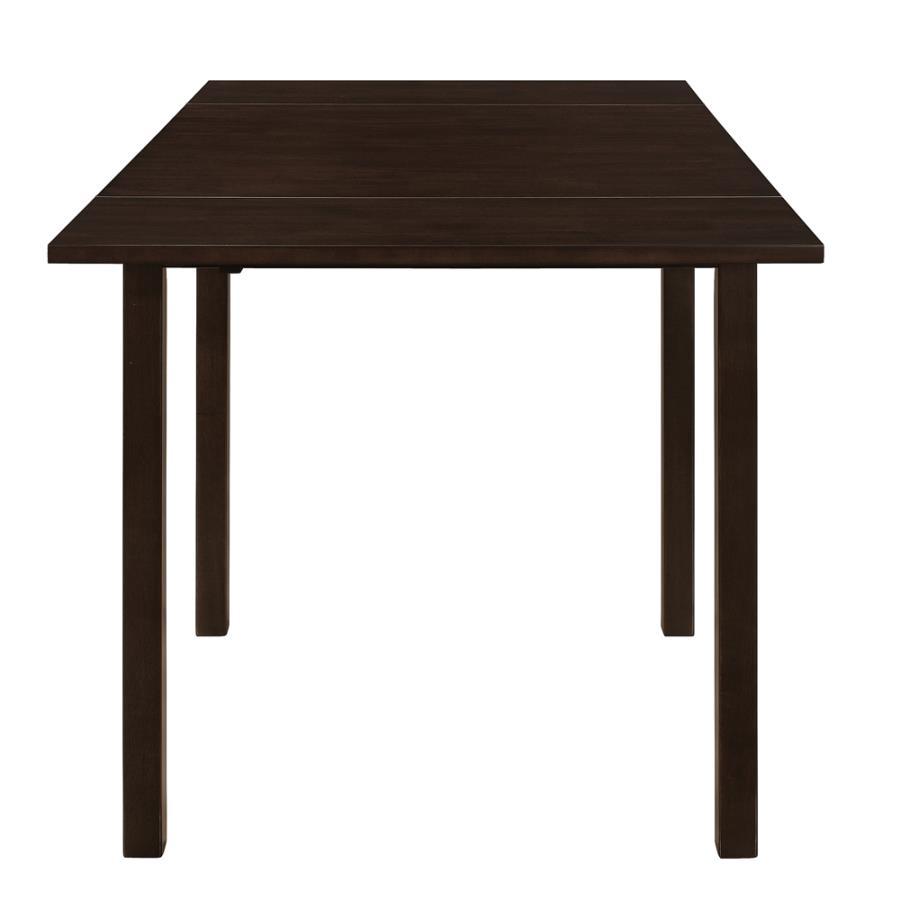 Kelso - Rectangular Dining Table With Drop Leaf - Brown