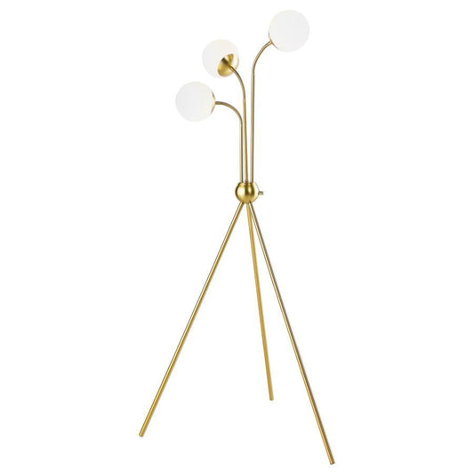 Floor Lamp With Three Legs - Yellow