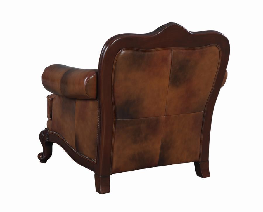 Victoria - Arm Chair - Brown