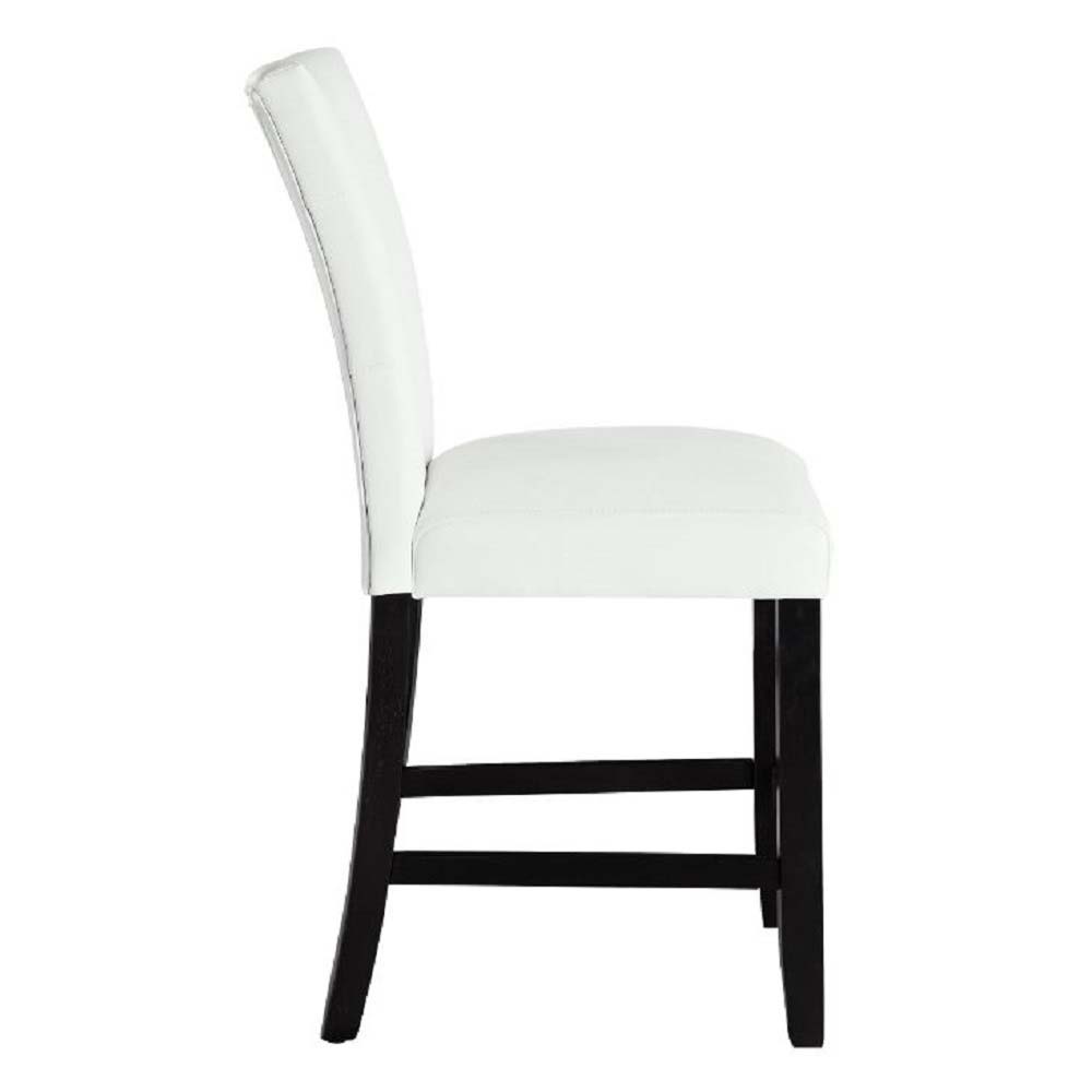 Sandoval - Side Chair (Set of 2) - Beige PU & Champagne Finish