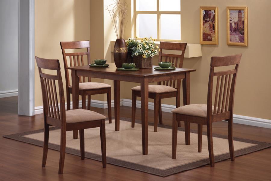 Robles - 5 Piece Dining Room Set - Light Brown