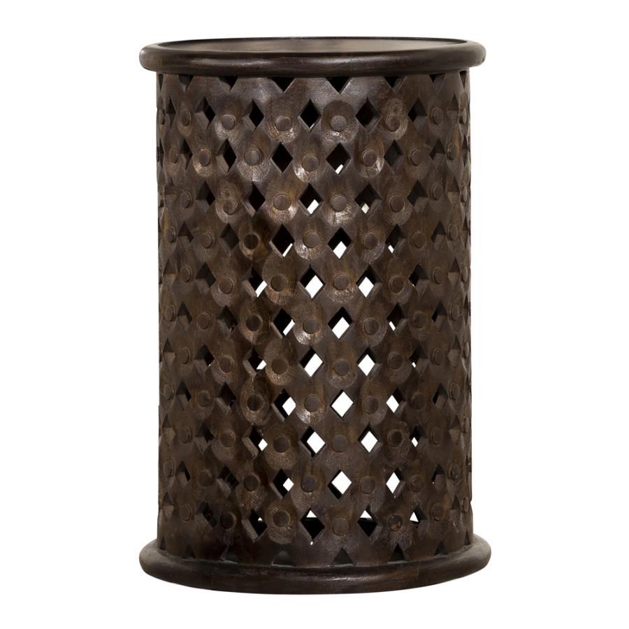 Krish - Accent Table - Dark Brown