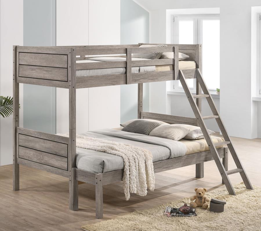 Ryder - Twin Bunk Bed - Gray