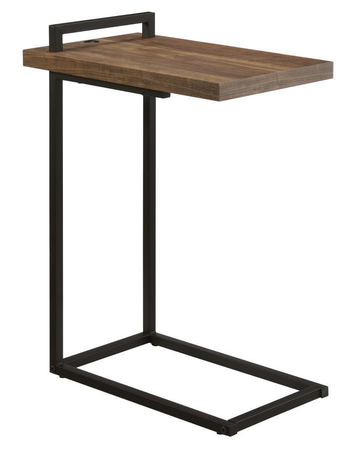 Coaster - Rectangular Top Accent Table with USB Port