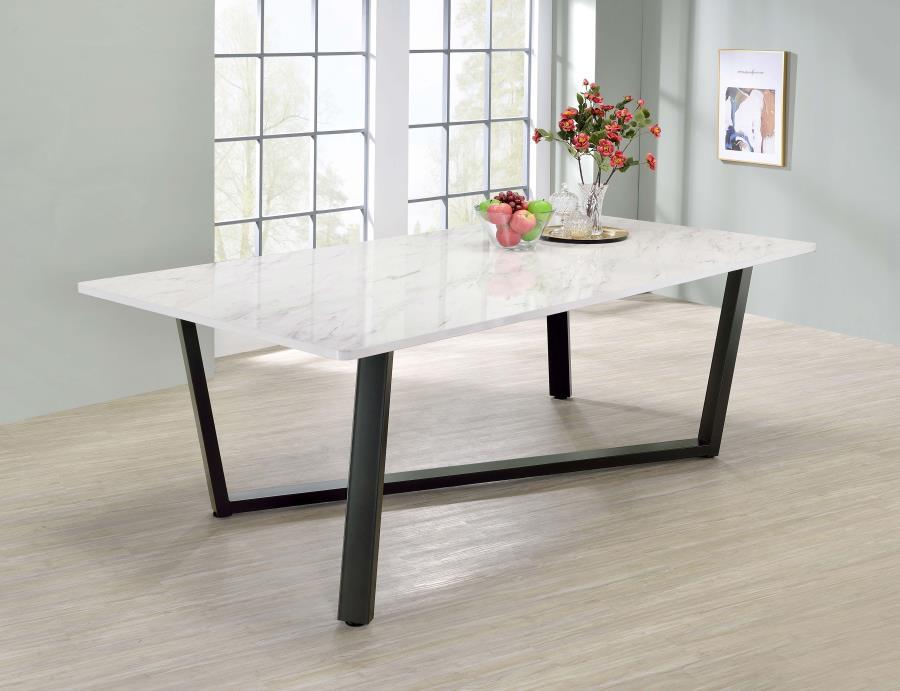 Mayer - Dining Table - White